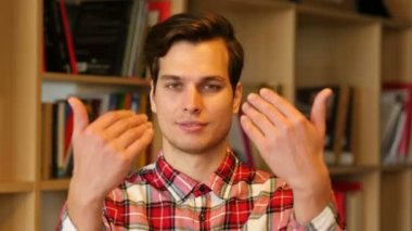 Genç adam davet, bana portre katılmak