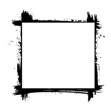 Bu tasarım boş merkezli koyu siyah beyaz grunge kenarını gösteriyor. Kişiselleştirilmiş metin ya da sanat eserleri eklemek için çok yönlü bir tuval sunar, bunu çeşitli yaratıcı projeler için ideal kılar..