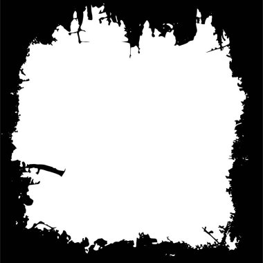 Çarpıcı bir siyah beyaz çerçeve, metin ya da resim eklemek için mükemmel olan boş bir alanı özetliyor. Karmaşık kenarlar çeşitli tasarım kullanımları için sanatsal bir his yaratır..