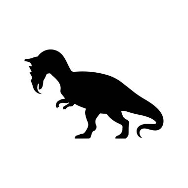 Çarpıcı bir dinozor silueti, kendine özgü kafa şekli ve duruşuyla dimdik ayakta duruyor..