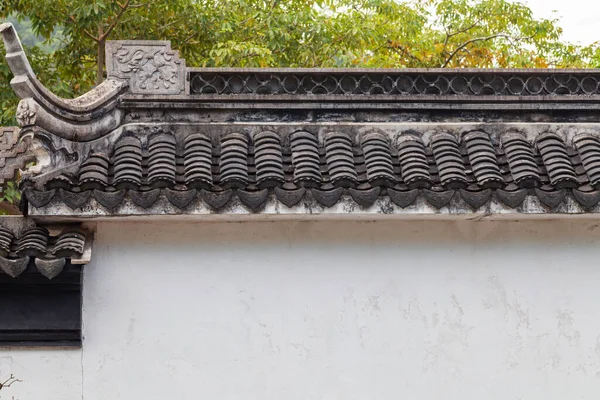 Chinesisches Altes Haus Mauer Altem Chinesischem Haus — Stockfoto