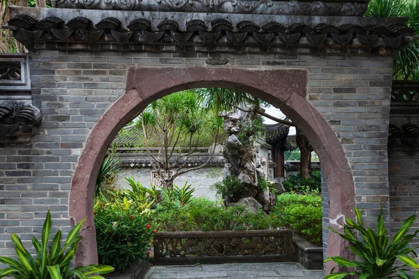 Jardines Tradicionales Chinos Edificios Antiguos Asia Oriental Viajes —  Fotos de Stock