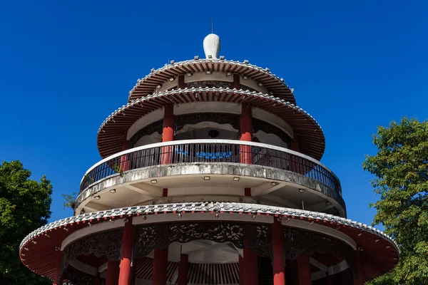 Edificios Antiguos Chinos Casa Bajo Cielo Azul — Foto de Stock