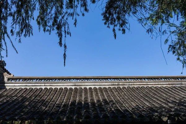 Chinese ancient house, wall in ancient chinese house.