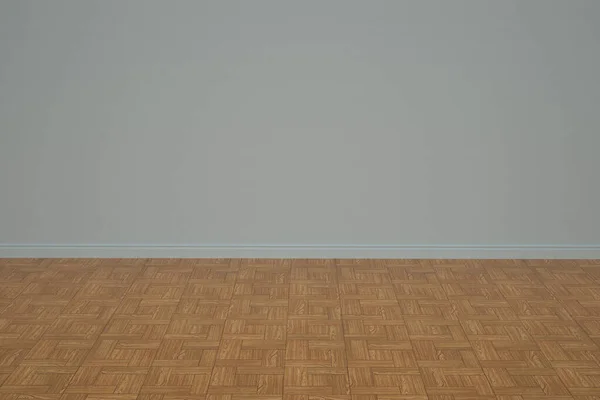 Empty room, Wall and floor, indoor 3D rendering. 3D illustration.