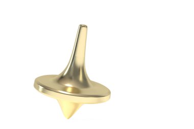 Beyaz arka planda izole edilmiş dönen top, 3 boyutlu görüntüleme. 3B illüstrasyon.