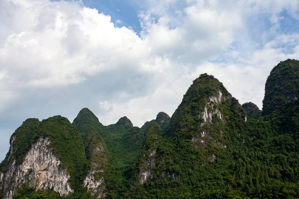 Κίνα Guilin Hills Όμορφο Τοπίο Karst Mountain — Φωτογραφία Αρχείου