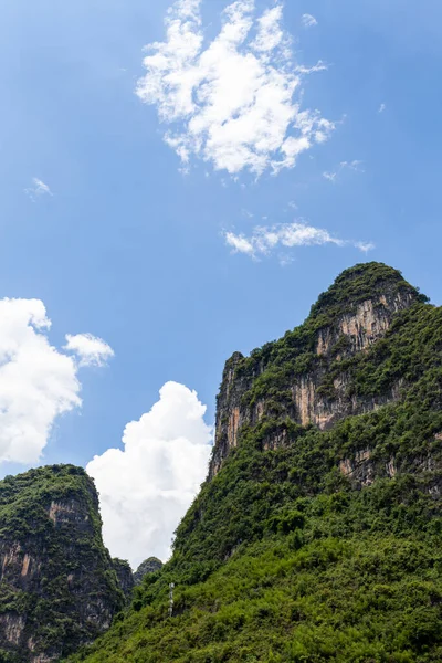 China Guilin Hills Prachtige Karst Mountain Landschap — Stockfoto