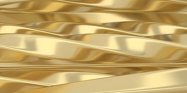 Goldener Abstrakter Hintergrund Gold Luxus Hintergrund Rendering Illustration — Stockfoto