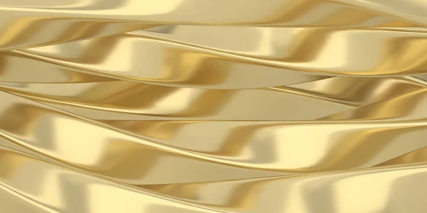 Goldener Abstrakter Hintergrund Gold Luxus Hintergrund Rendering Illustration — Stockfoto