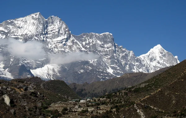 Nepal. Everest yürüyüş yolu — Stok fotoğraf