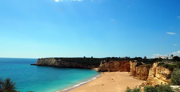 Algarve strandok. Portugália. — Stock Fotó