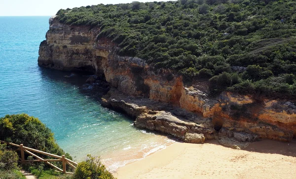 Praias do Algarve. Portugal . — Fotografia de Stock