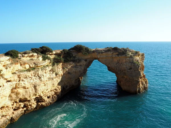 Praias do Algarve. Portugal . — Fotografia de Stock