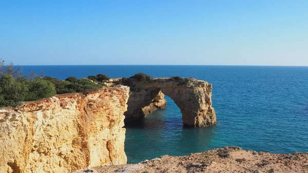 Algarve plajlar. Portekiz.