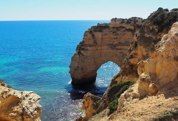 Algarve 바닷가입니다. 포르투갈. — 스톡 사진