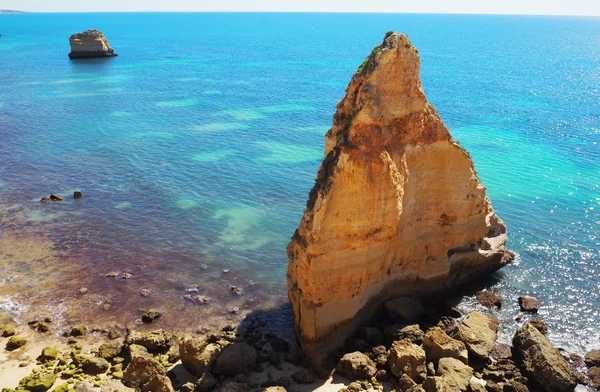 Praias do Algarve. Portugal . — Fotografia de Stock