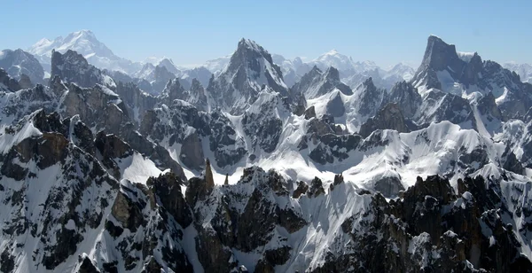 Dağ manzarası. Pakistan. Gilgit bölge