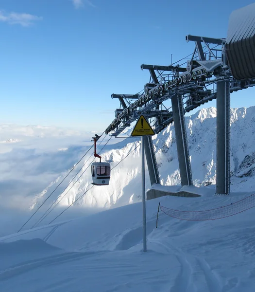 Mont Blanc et Chamonix, vue panoramique sur la montagne . — Photo