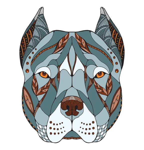Dibujo pitbull imágenes de stock de arte vectorial | Depositphotos Dibujo pitbull imágenes de stock de arte vectorial | Depositphotos