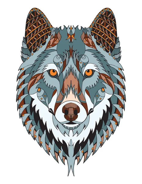 10 180 Wolf Face Vector Images Free Royalty Free Wolf Face Vectors Depositphotos