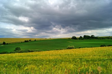 Yaz alan fırtına öncesi