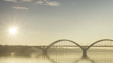 Zaman atlamalı, gündoğumu, Rybinsk, 1080p, tam hd