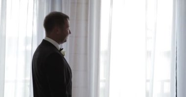 Gelin ve damat silhouettes