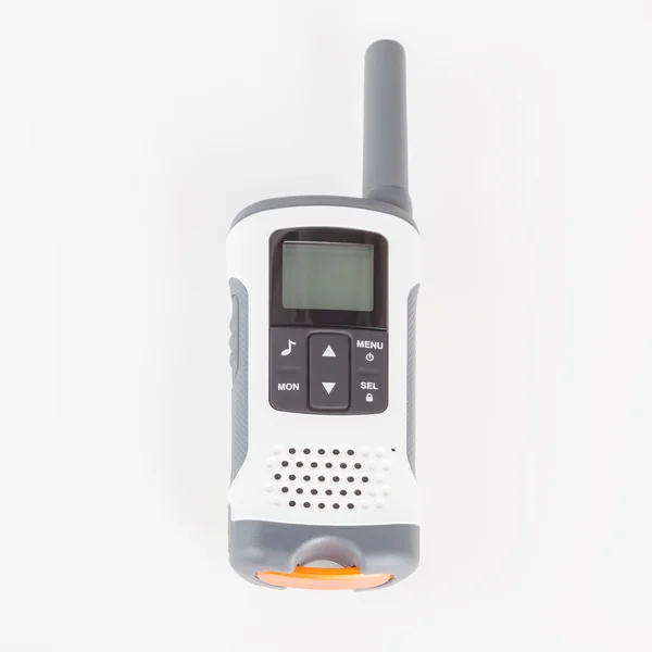Белый переносной радиопередатчик — стоковое фото