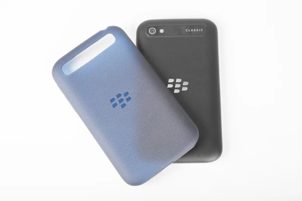 Przypadku Classic i telefon BlackBerry — Zdjęcie stockowe