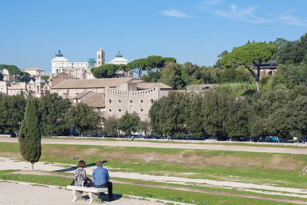 Der schöne blick auf rom — Stockfoto