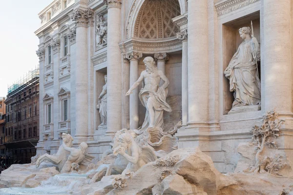 Fontänen Trevi i Rom — Stockfoto