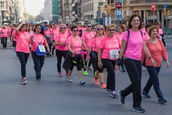 Frauen kämpfen gegen Brustkrebs — Stockfoto