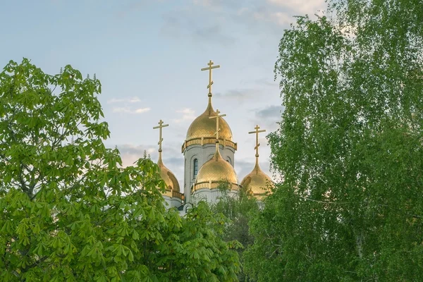 Die Kuppel der Allerheiligsten Kirche — Stockfoto