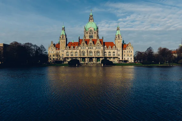 Town Hall (Rathaus) in Hannover, Germany — Stock Photo, Image