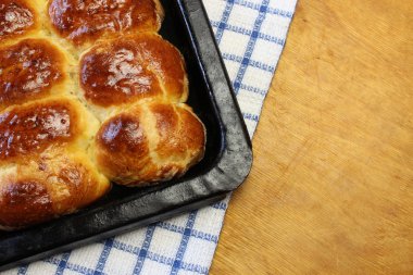 bir fırın tepsisine Pies