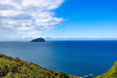the unique junction of mountain and sea landscape on Taiwan's north coast