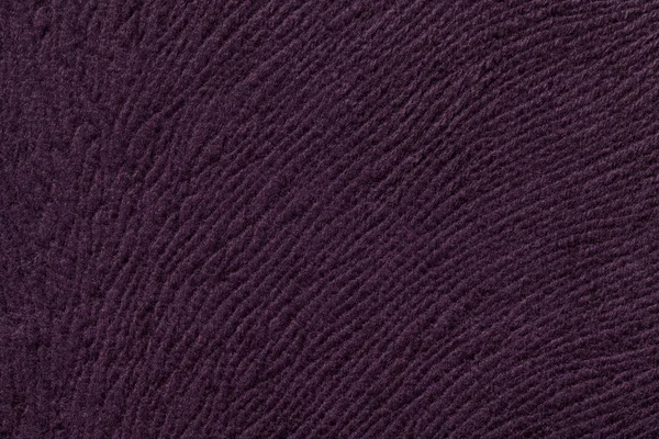 Fondo púrpura oscuro de material textil suave. Tejido con textura natural . — Foto de Stock