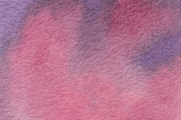 Абстрактный Фон Темно Фиолетового Розового Цветов Акварель Холсте Мягким Фиолетовым — стоковое фото