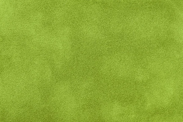 Fundo Fosco Verde Escuro Tecido Camurça Close Textura Aveludada Tecido — Fotografia de Stock