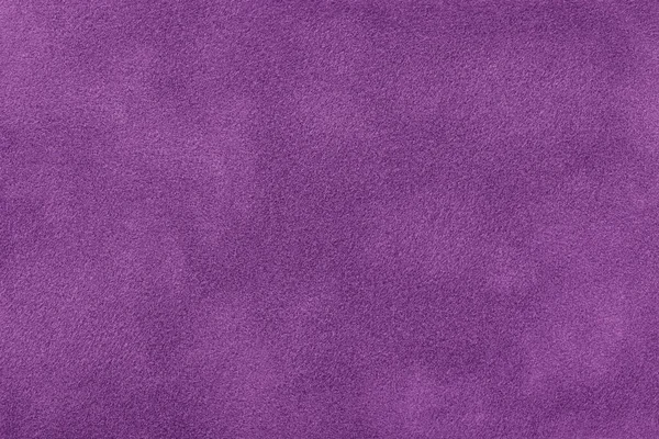 Sfondo Opaco Viola Scuro Tessuto Scamosciato Primo Piano Texture Vellutata — Foto Stock