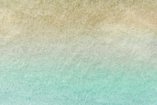 Abstract Art Background Light Turquoise Beige Colors Watercolor Painting Canvas — Stock Photo, Image