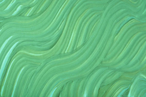 Αφηρημένη Ρευστή Τέχνη Φόντο Ανοιχτό Πράσινο Χρώμα Υγρό Μάρμαρο Ακρυλική — Φωτογραφία Αρχείου