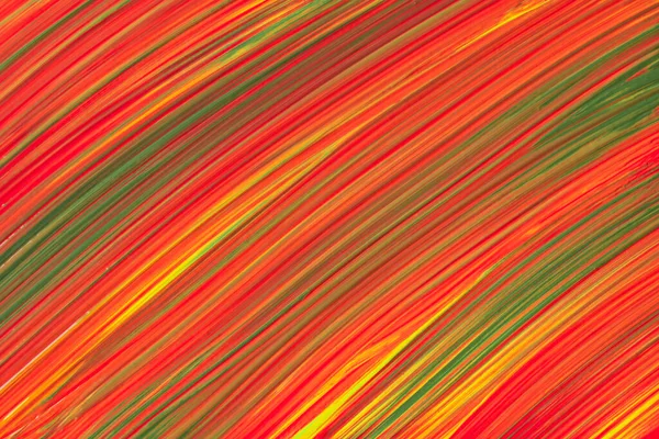 Абстрактный Художественный Фон Ярко Красный Зеленый Цвета Акварель Холсте Желтыми — стоковое фото