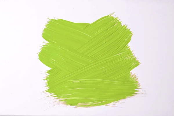 Art Abstrait Fond Vert Clair Blanc Couleurs Aquarelle Sur Toile — Photo