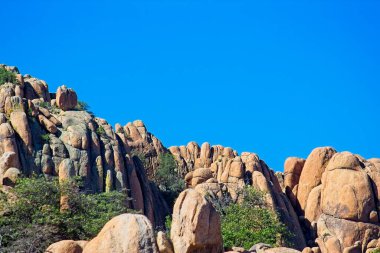Prescott, Arizona 'daki Granit Dells' in inanılmaz kayaları..