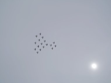 Airshow. Uçuş oluşumunda