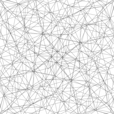 Geometrik yüzeylerin arkaplanı. Modern siyah ve beyaz vektör deseni.