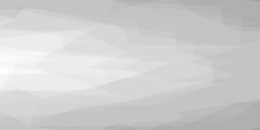 Geometrik soyut gri ve beyaz arkaplan. Tasarımınız için en iyi düşük polimerli sancak. Kış teması.