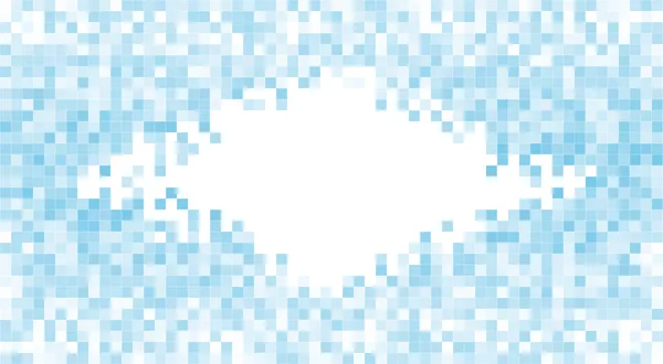 蓝白像素背景 摘要数字矢量图解 现代技术设计 技术壁纸 — 图库矢量图片